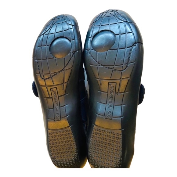 Ros Hommerson Chelsea Mary Jane Blue Leather Shoes 10N - Picture 10 of 10